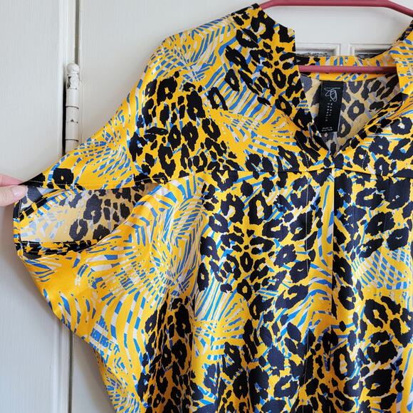 Zero + Maria Cornejo Silk Origami Top Sz 12 - Picture 3 of 5